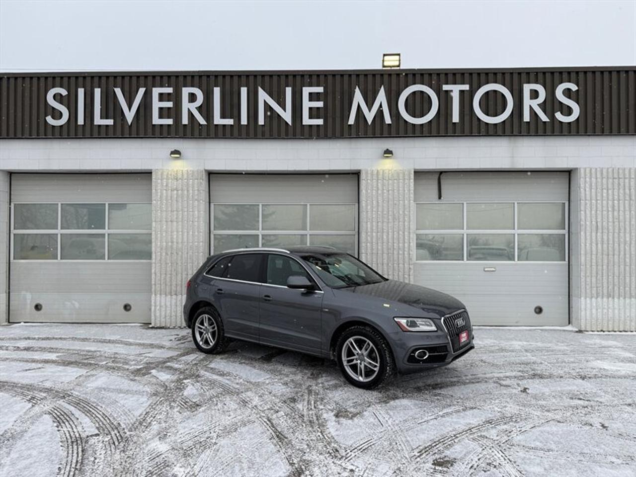 ***WHY BUY FROM SILVERLINE?***

*FINANCING AVAILABLE*

*CLEAN TITLE ONLY*

*TRADE-INS WELCOME*

*7 DAY INSURANCE*

*3 MONTH WARRANTY/5000KM LIMITED POWERTRAIN WARRANTY*

*MB SAFETY*

*NATIONWIDE DELIVERY AVAILABLE*

*D#4140* ****

****BEAUTIFUL RARE AUDI Q5 QUATTRO, S-LINE IS HERE! BLACK ON BLACK, LEATHER SPORT SEATS, HEATED SEATS, BLUETOOTH, NAVI, PANORAMIC ROOF,  POWER WINDOWS AND LOCKS, POWER MIRRORS, ALARM, KEYLESS ENTRY, AM FM CD, ABS, TRACTION CONTROL, TINTED GLASS, ALLOYS, FRESH SERVICE COMPLETED, NEW FRONT BRAKES, WILL BE SOLD WITH A SAFETY, 2 KEYS, AND WARRANTY!





*****VALUE PRICED AT $12,991+TAX, WARRANTY INCLUDED******

*****VIEW AT SILVERLINE MOTORS, 1601 NIAKWA RD EAST******

*****CALL/TEXT 204-509-0008*****