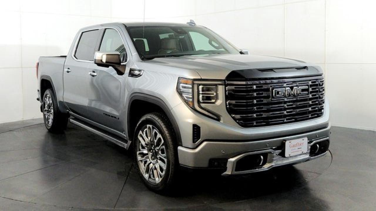 The 2026 GMC Sierra 1500 Denali Ultimate stands at the pinnacle of truck luxury. Power is delivered from a 6.2-liter V8 paired with a smooth 10-speed automatic transmission on 22-inch wheels. Inside, the cabin is a technology-rich sanctuary featuring 16-way heated, ventilated, and massaging leather seats, a high-resolution 13.4-inch infotainment screen with wireless smartphone integration, a 12-speaker Bose surround sound system, Super Cruise hands-free driving, and a multicolor head-up display, all enveloped in premium materials like full-grain leather, open-pore wood, and acoustic glass.