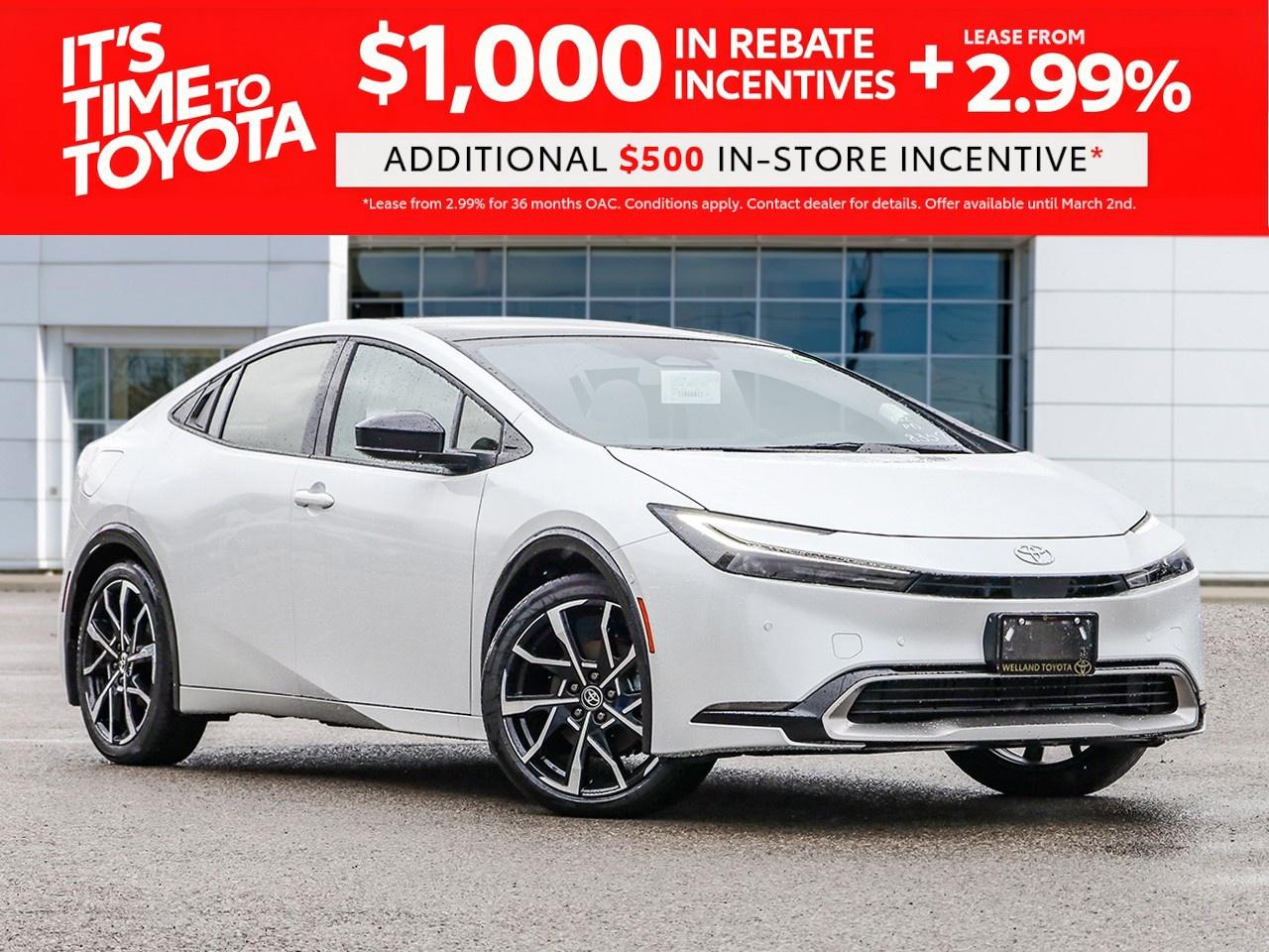 2026 Toyota Prius Plug-In Hybrid XSE Premium $1000 REBATE NOT APPLIED TO PRICE! Photo