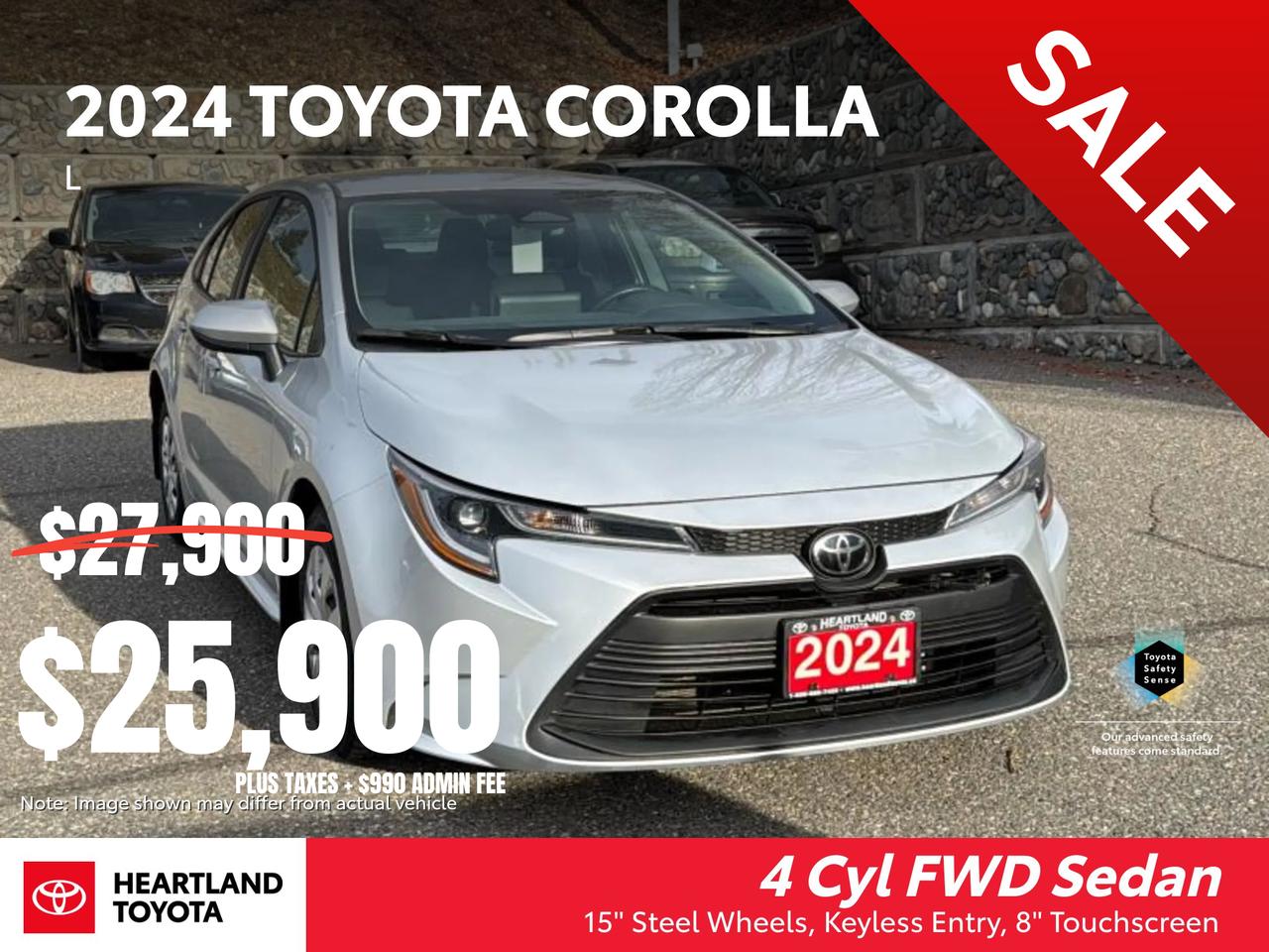2024 Toyota Corolla L CVT Photo0