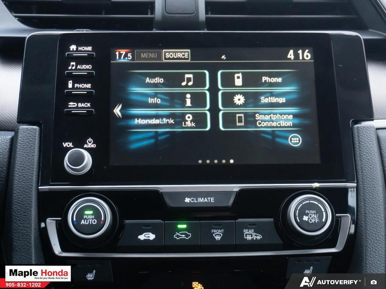 2019 Honda Civic Sedan Heated Seats| Apple Car Play| Android Auto| Honda Photo