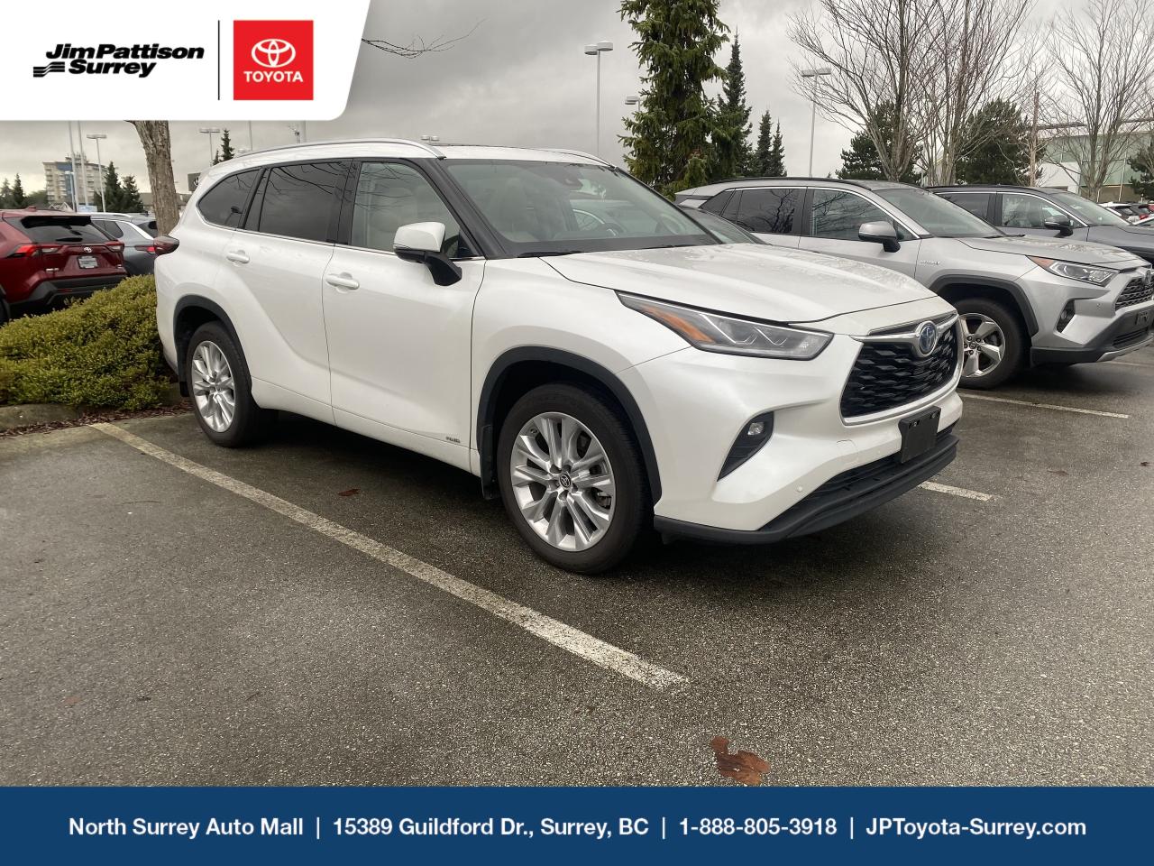 Used 2024 Toyota Highlander HYBRID Limited AWD for sale in Surrey, BC