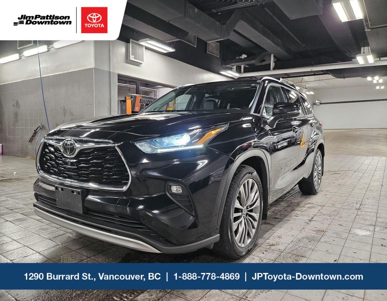 Used 2021 Toyota Highlander PLATINUM AWD/ CERTIFIED/ NO ACCIDENTS/FULLY LOADED for sale in Vancouver, BC