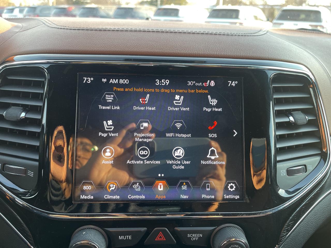 2020 Jeep Grand Cherokee VENTED HTD SEATS / RMT START / NAV / TOW PKG Photo