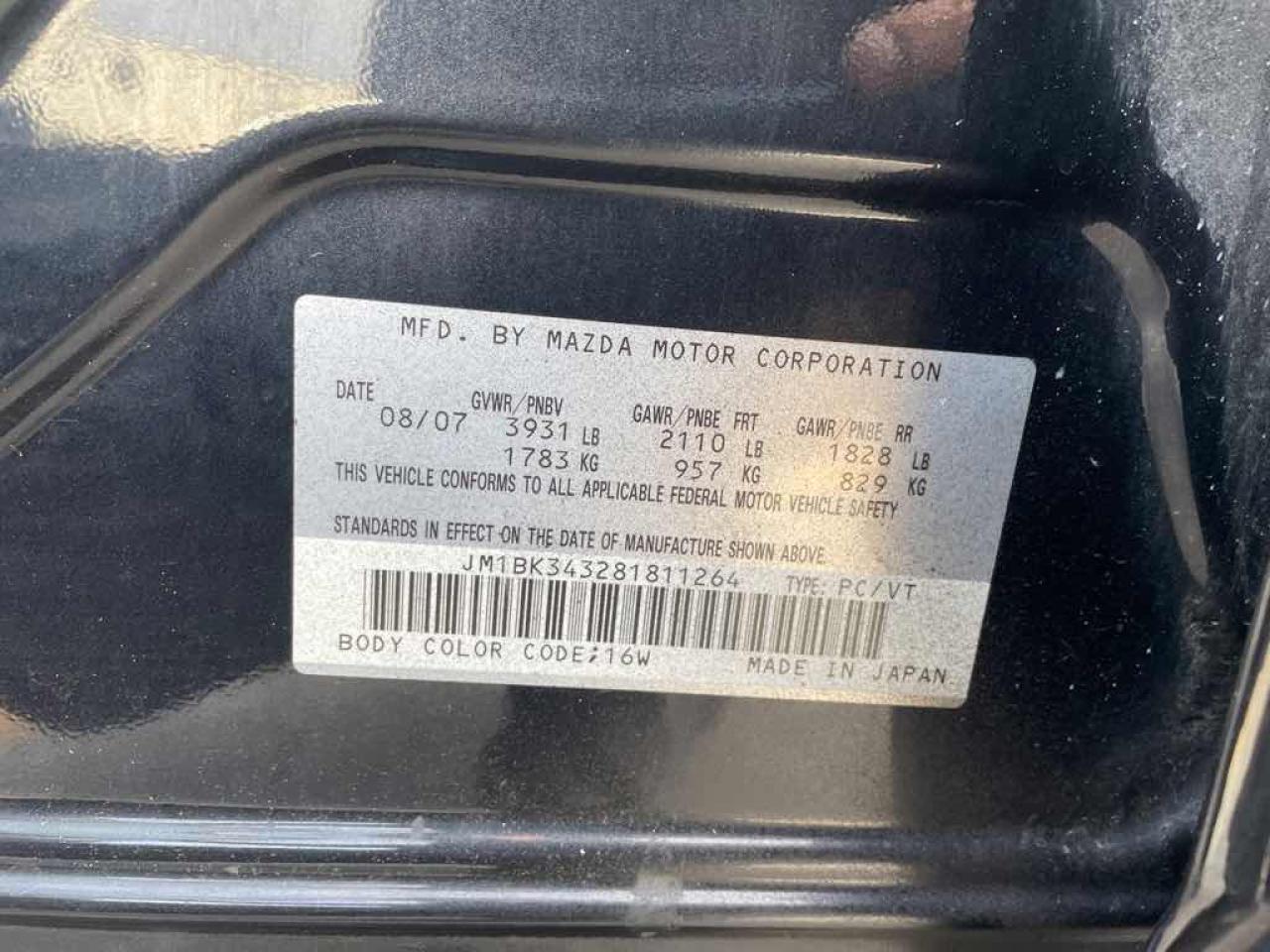 2008 Mazda MAZDA3 Hatchback Photo