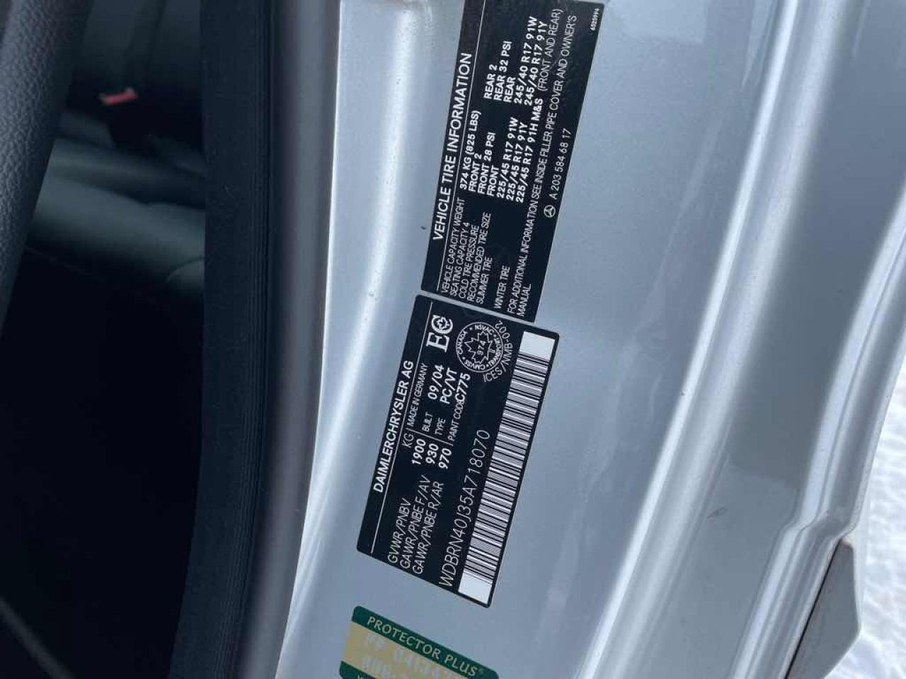 2005 Mercedes-Benz C-Class 230K SPORT COUPE Photo