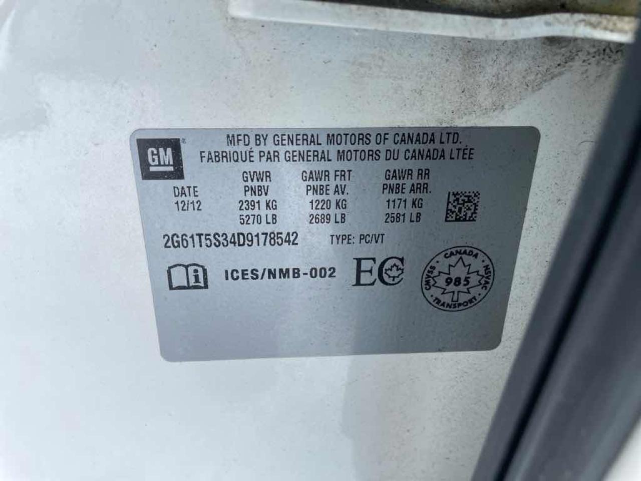 2013 Cadillac XTS PREMIUM COLLEC  Photo