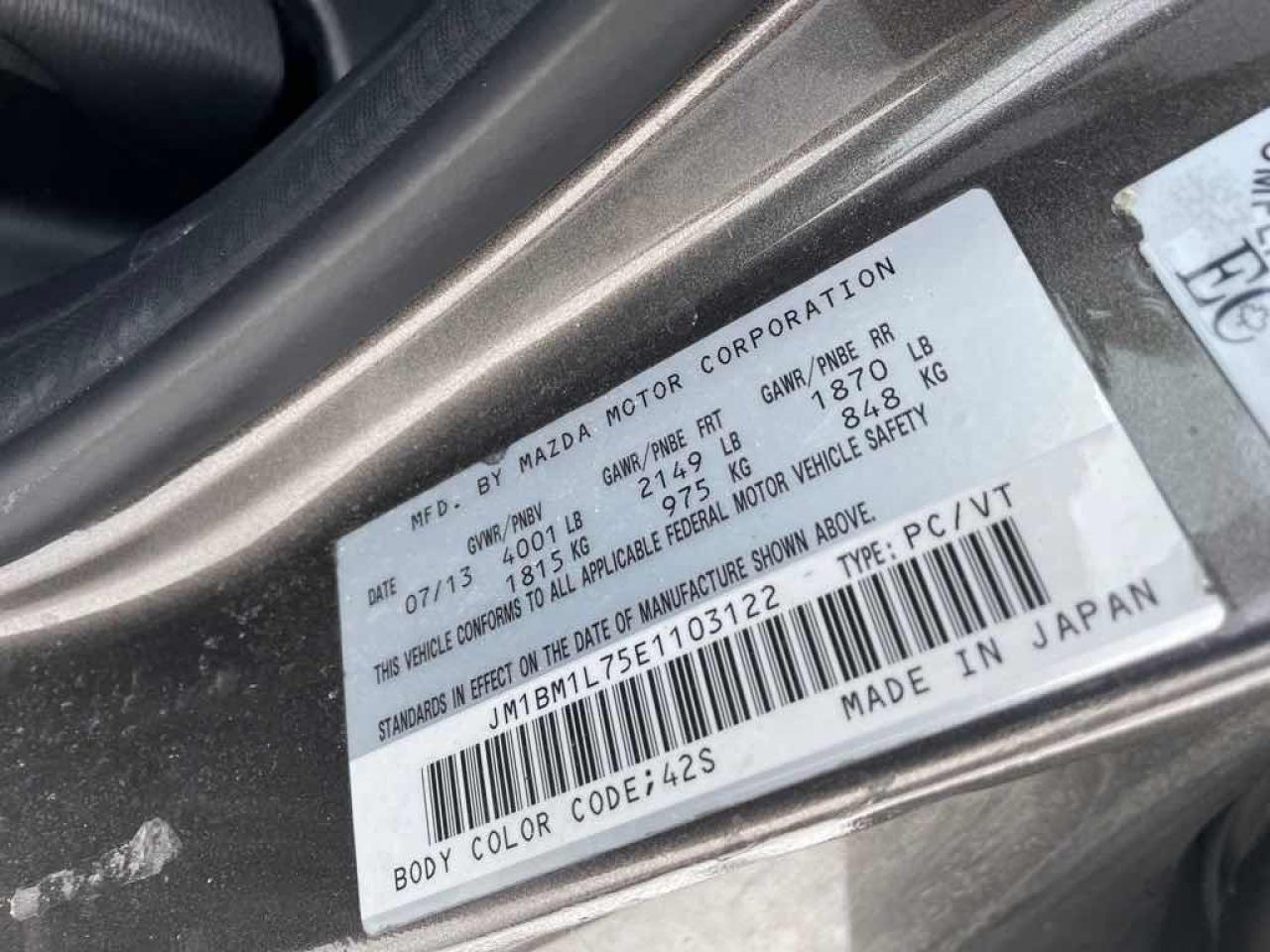 2014 Mazda MAZDA3 Touring Photo