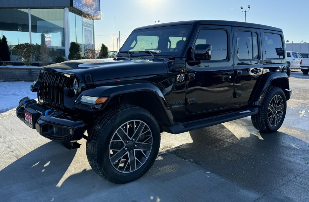 Used 2023 Jeep Wrangler High Altitude 4 Door 4x4 SKY Power TOP! for sale in Tilbury, ON