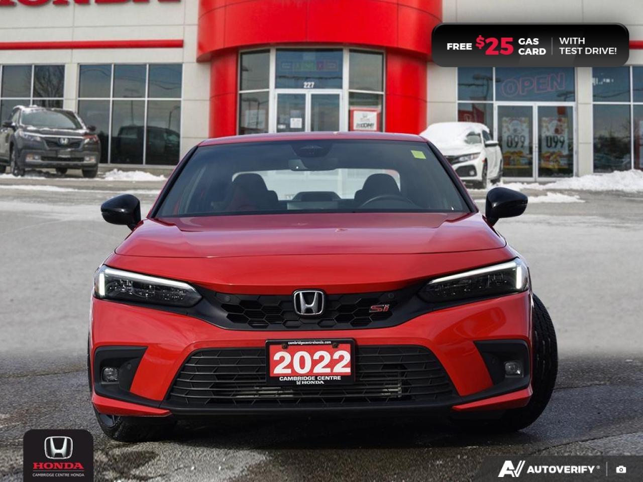2022 Honda Civic Si HONDA SENSING TECHNOLOGIES | REARVIEW CAMERA | APPLE CARPLAY™/ANDROID AUTO™ Photo