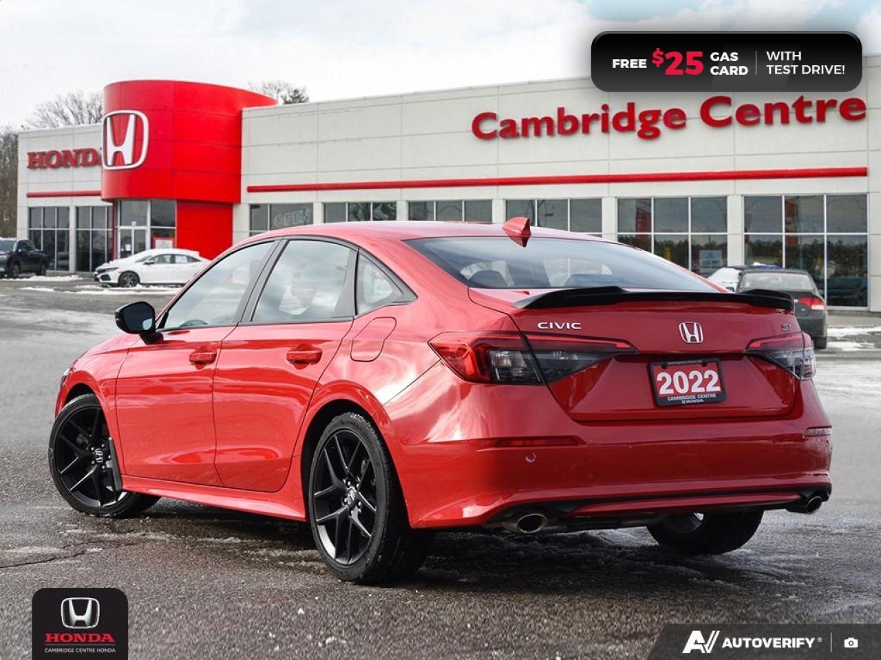 2022 Honda Civic Si HONDA SENSING TECHNOLOGIES | REARVIEW CAMERA | APPLE CARPLAY™/ANDROID AUTO™ Photo