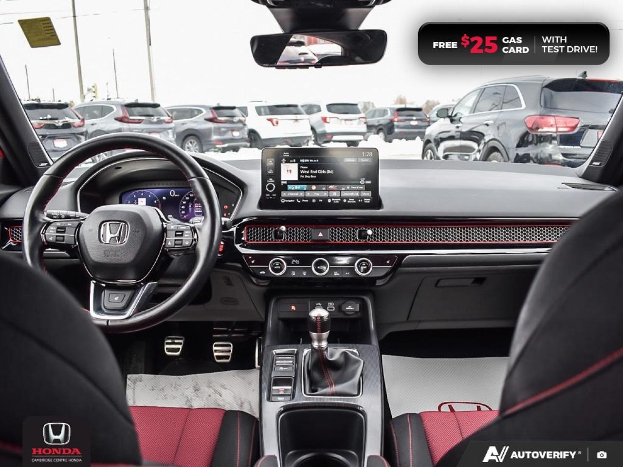 2022 Honda Civic Si HONDA SENSING TECHNOLOGIES | REARVIEW CAMERA | APPLE CARPLAY™/ANDROID AUTO™ Photo