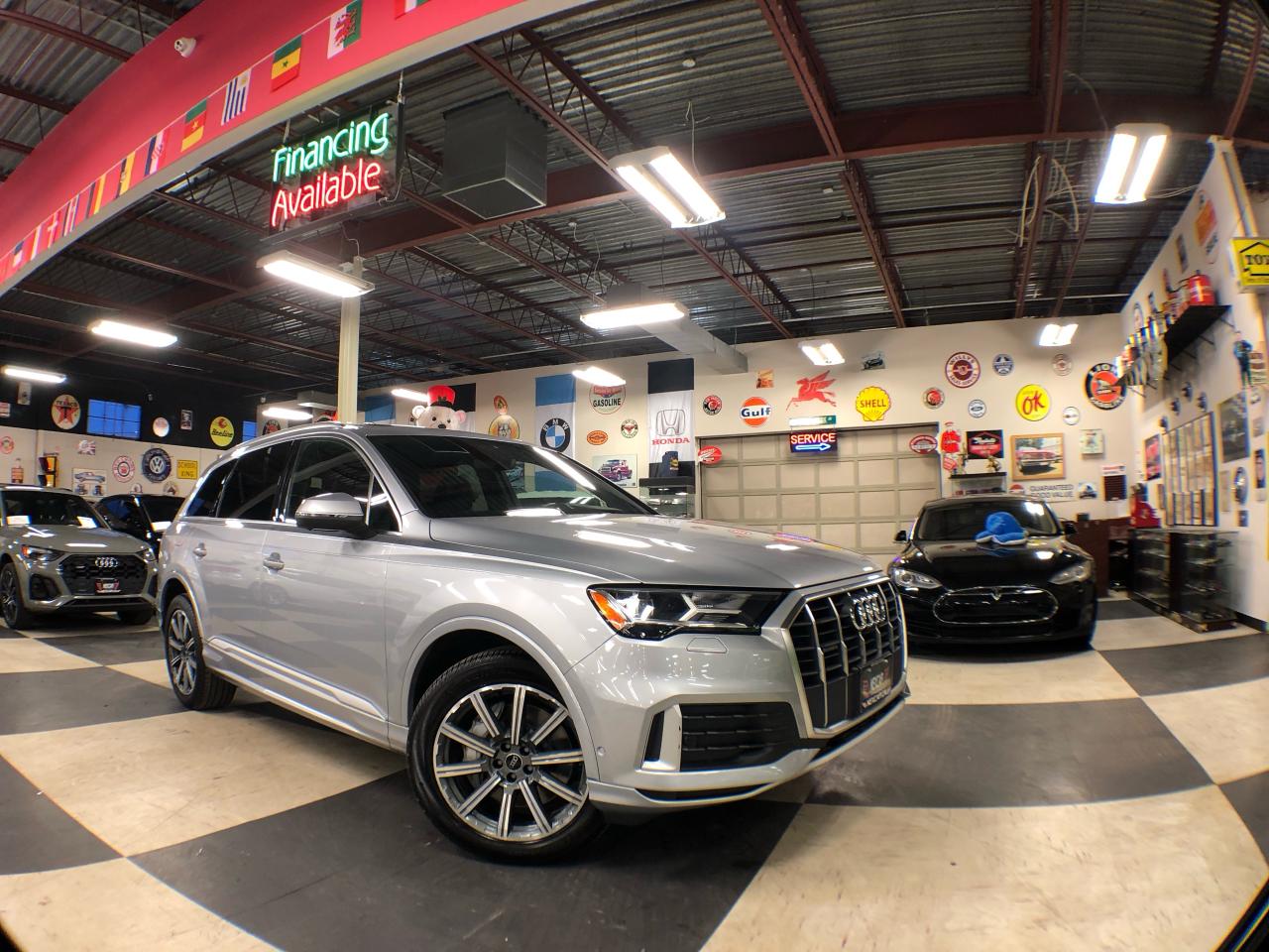 2021 Audi Q7 PROGRESSIV AWD 7 PASS NAVI LEATHER PAN/ROOF B/SPOT