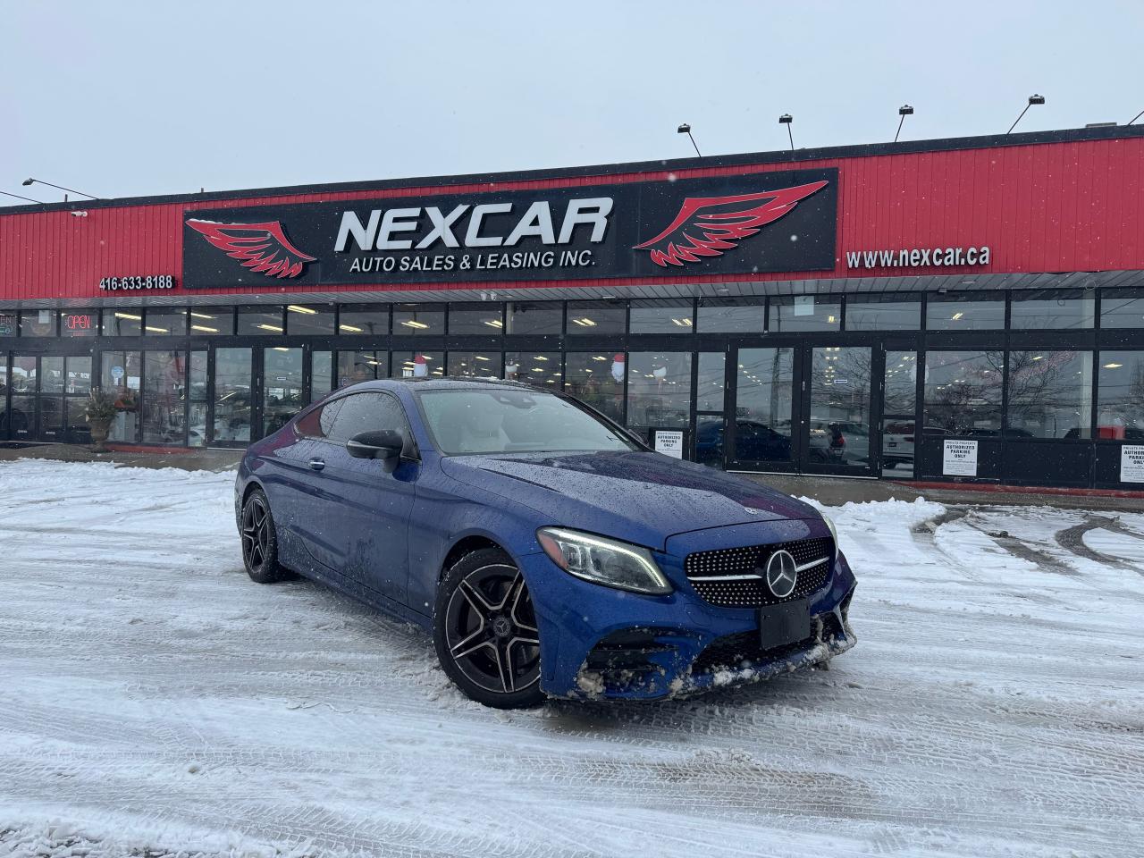 Used 2021 Mercedes-Benz C-Class C 300 COUPE AMG PKG 4MATIC LEATHER PAN/ROOF NAVI for sale in North York, ON