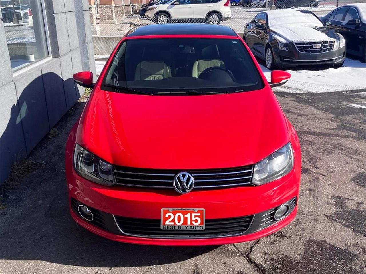 2015 Volkswagen Eos WOLFSBURG|PANOROOF|LEATHER|ALLOYS|PWR TOP Photo3