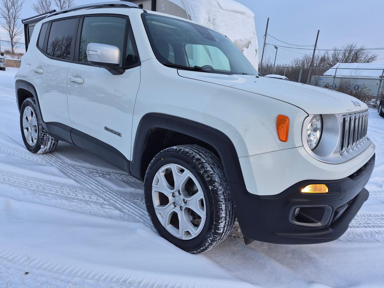 2017 Jeep Renegade Limited, 4x4, Leather, Sunroof, NAV,Remote, Htd Se - Photo #3