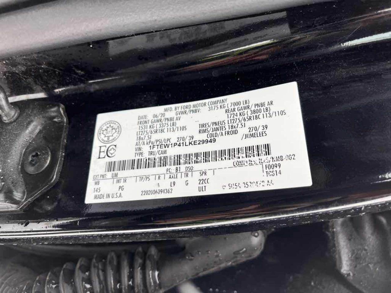 2020 Ford F-150 POLICE RESPON Photo