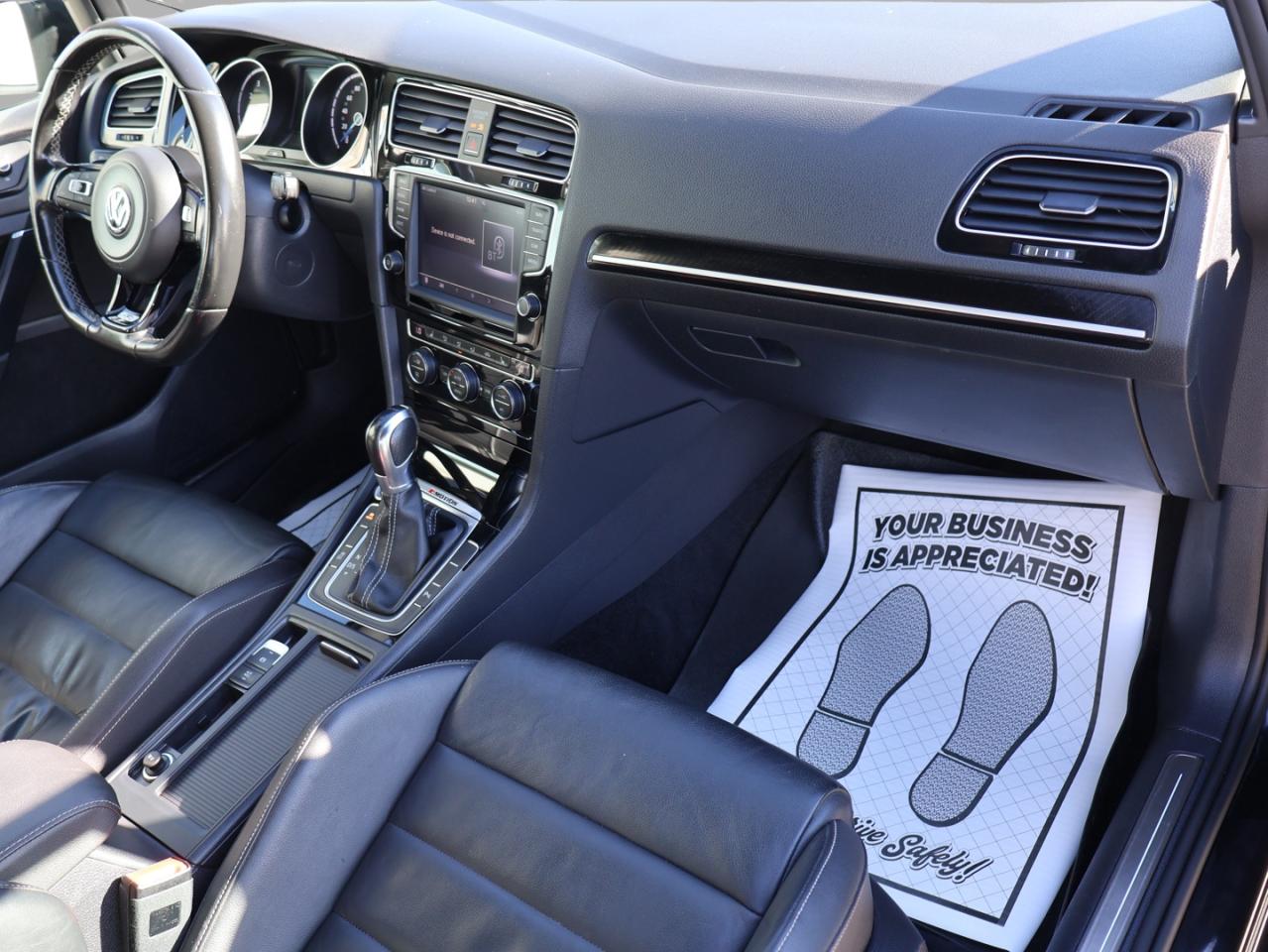 2017 Volkswagen Golf R DSG AWD CERTIFIED *V.W MAINTAIN* CAMERA NAV BLUETOOTH LEATHER HEATED P.SENSORS CRUISE ALLOYS Photo