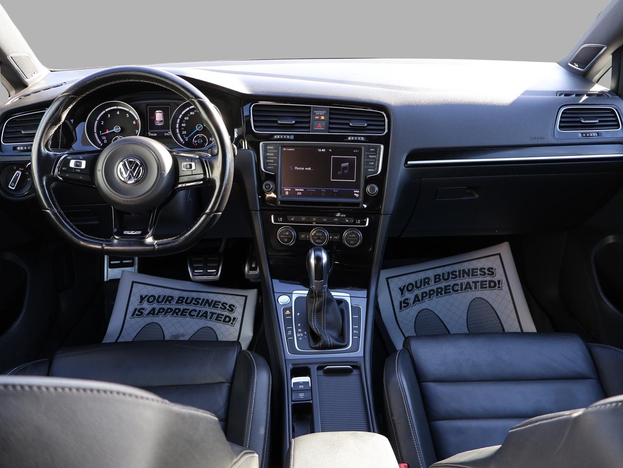 2017 Volkswagen Golf R DSG AWD CERTIFIED *V.W MAINTAIN* CAMERA NAV BLUETOOTH LEATHER HEATED P.SENSORS CRUISE ALLOYS Photo