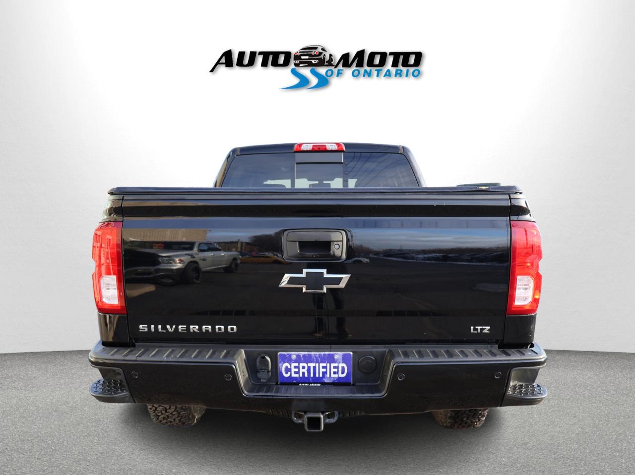 2018 Chevrolet Silverado 1500 V8 LTZ-Z71 OFF ROAD CREW 4WD *1 OWNER*SERVICE RECORDS* CAMERA NAVI BLUETOOTH COOL/HEAT LEATHER  SEAT/STEERING P.SENSORS CRUISE ALLOYS RUNNING BOARDS Photo4