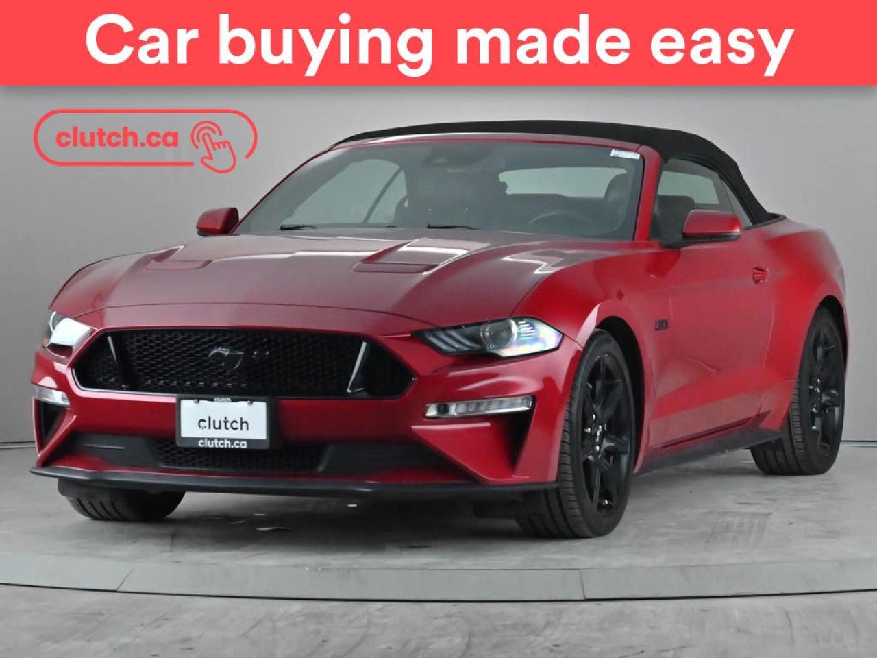 Used 2020 Ford Mustang GT Premium Convertible w/ Apple CarPlay, Heated Front Seats, Rearview Cam for sale in Toronto, ON