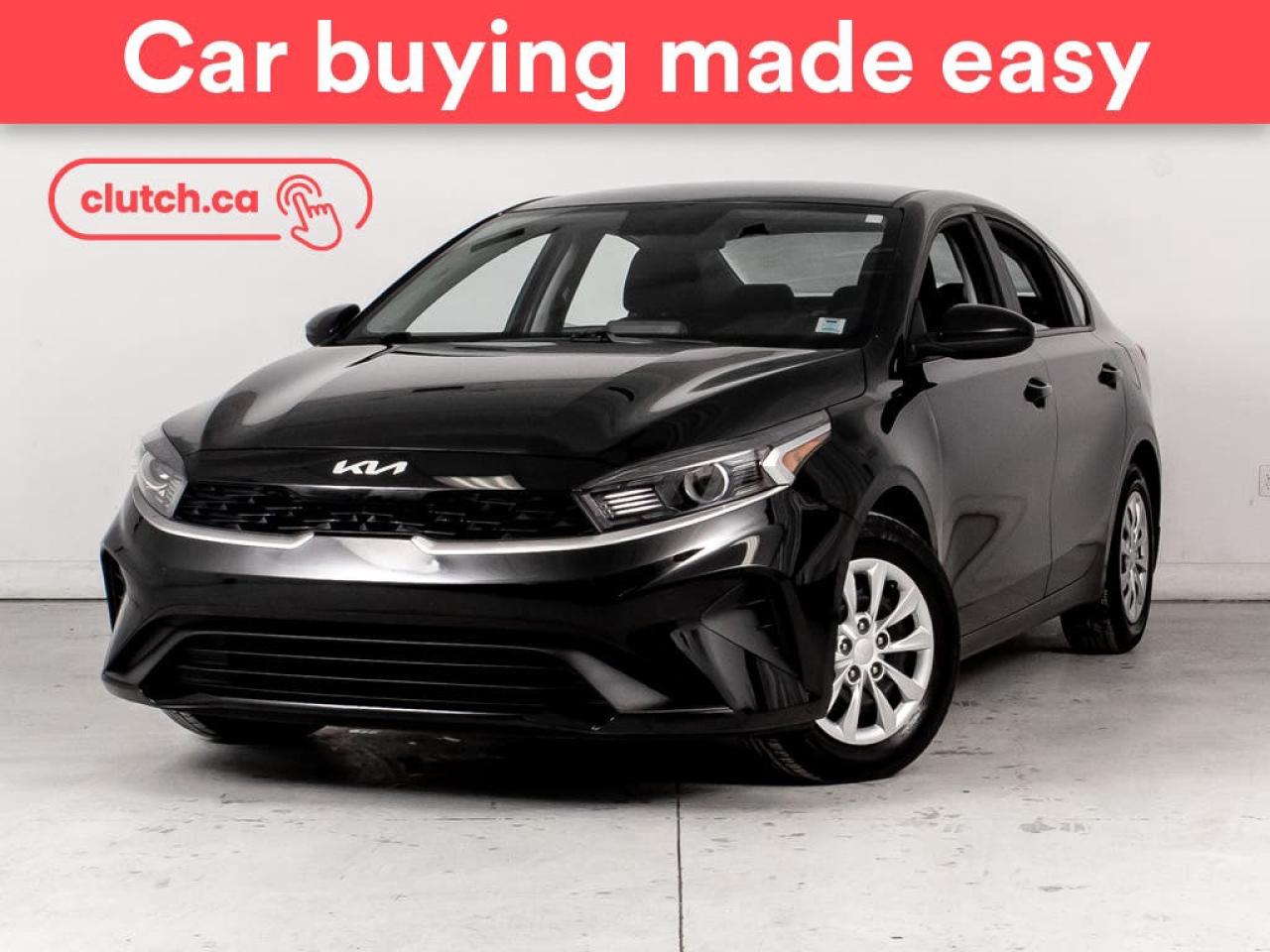 Used 2022 Kia Forte LX w/ Apple CarPlay, Heated Seats, Rearview Cam for sale in Bedford, NS