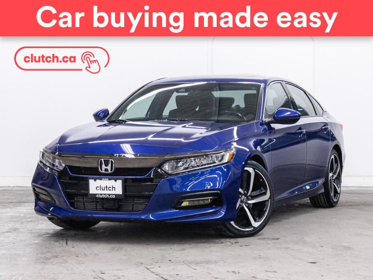 Used 2018 Honda Accord Sport w/ Apple CarPlay & Android Auto, Sunroof, Heated Front Seats for sale in Toronto, ON