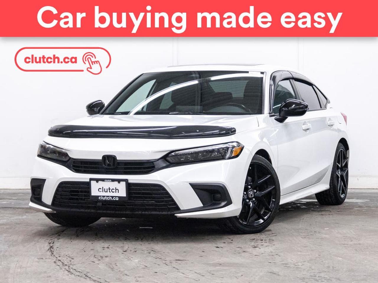 NO ACCIDENTS / CLEAN CARFAX / 1 OWNER / Brake Assist, Front Heated Seats, Climate Control and more!<br> <br>Clutch is the largest online used car retailer in Canada, delivering a seamless, hassle-free car-buying experience to drivers everywhere. Shop thousands of used cars online, get the right one delivered to your door, and enjoy peace of mind with our 10-Day Money-Back Guarantee. How sweet is that? To learn more, visit clutch.ca.<br> <br>The top features for this car include:<br> <br>Auto Stop/Start<br>Brake Assist<br>Front Heated Seats<br>Climate Control<br>Dual Zone Front Climate Control<br>Bluetooth Music<br>Touchscreen Display<br>Cruise Control<br>Adaptive Cruise Control<br>12V Outlet<br>Apple CarPlay<br>Android Auto<br>USB Input<br>Push Button Start<br>Heated Steering Wheel<br>Sunroof<br>Automatic High Beams<br>Rear View Camera<br>Keyless Entry<br>Keyfob Remote Start<br>Active Lane Keep Assistance<br>Blindspot Sensors<br>Forward Collision Mitigation<br> <br>Seamless home delivery - Delivery to your door in a matter of days. Available on select packages.<br> <br>Try it out for 10 days - If you do not like it, we will take it back. <br> <br>Quality assured - All cars go through our rigorous 210-point inspection and reconditioning process.<br> <br>Peace of mind - Warranty and protection plans available.<br> <br>Haggle-free - No haggling or hard sells.<br> <br>100% Transparency - Full inspection reports on every car, including high-res photography and a free Carfax report.<br> <br>Listed price is for cash purchase only and does not include taxes, Shipping Fees (if applicable), Delivery Fees (if applicable), government licensing fees.<br> <br>Previous Provincial Registrations:<br>Ontario<br> <br>Stock # 81946