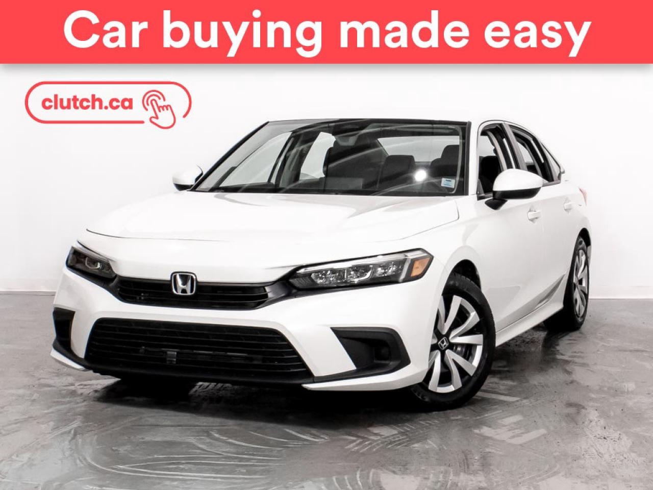 1 OWNER / Keyless Entry, USB Input, Push Button Start and more!<br> <br>Clutch is the largest online used car retailer in Canada, delivering a seamless, hassle-free car-buying experience to drivers everywhere. Shop hundreds of used cars online, get the right one delivered to your door, and enjoy peace of mind with our 10-Day Money-Back Guarantee. How sweet is that? To learn more, visit clutch.ca.<br> <br>The top features for this car include:<br> <br>Passive Keyless Entry<br>Keyless Entry<br>USB Input<br>Push Button Start<br>Keyfob Remote Start<br>Lane Departure Warning<br>Auto Stop/Start<br>Brake Assist<br>Front Heated Seats<br>Climate Control<br>Bluetooth Music<br>Touchscreen Display<br>Cruise Control<br>Automatic High Beams<br>Active Lane Keep Assistance<br>Blindspot Sensors<br>Forward Collision Mitigation<br>Pedestrian Detection<br>Traffic Sign Recognition<br>Hill Assistance<br>Adaptive Cruise Control<br>12V Outlet<br>Hands Free Device Connectivity<br>Apple CarPlay<br>Android Auto<br>Rear View Camera<br> <br>Seamless home delivery - Delivery anywhere in Nova Scotia, anywhere on PEI, and East of Fredericton, New Brunswick. Available on select packages.<br> <br>Try it out for 10 days - If you do not like it, we will take it back.<br> <br>Quality assured - Rigorous 210-point inspection and reconditioning process.<br> <br>Peace of mind - Warranty and protection plans available. Plus, every Clutch car comes with a 2-year MVI.<br> <br>Haggle-free - No haggling or hard sells.<br> <br>100% Transparency - Full inspection reports on every car, including high-res photography and a free Carfax report.<br> <br>Listed price is for cash purchase only and does not include taxes, Shipping Fees (if applicable), Delivery Fees (if applicable), government licensing fees.<br> <br>Previous Provincial Registrations:<br>Nova Scotia<br> <br>Stock # 81999