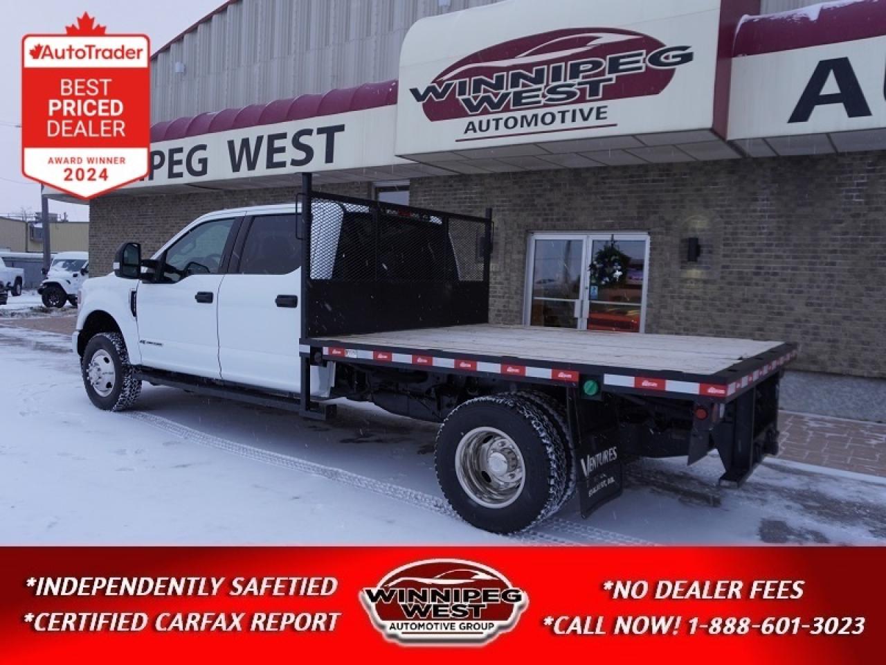 Used 2021 Ford F-350 VERY RARE F-350 DUALLY WITH FLADECK SETUP LOW KMS for sale in Headingley, MB