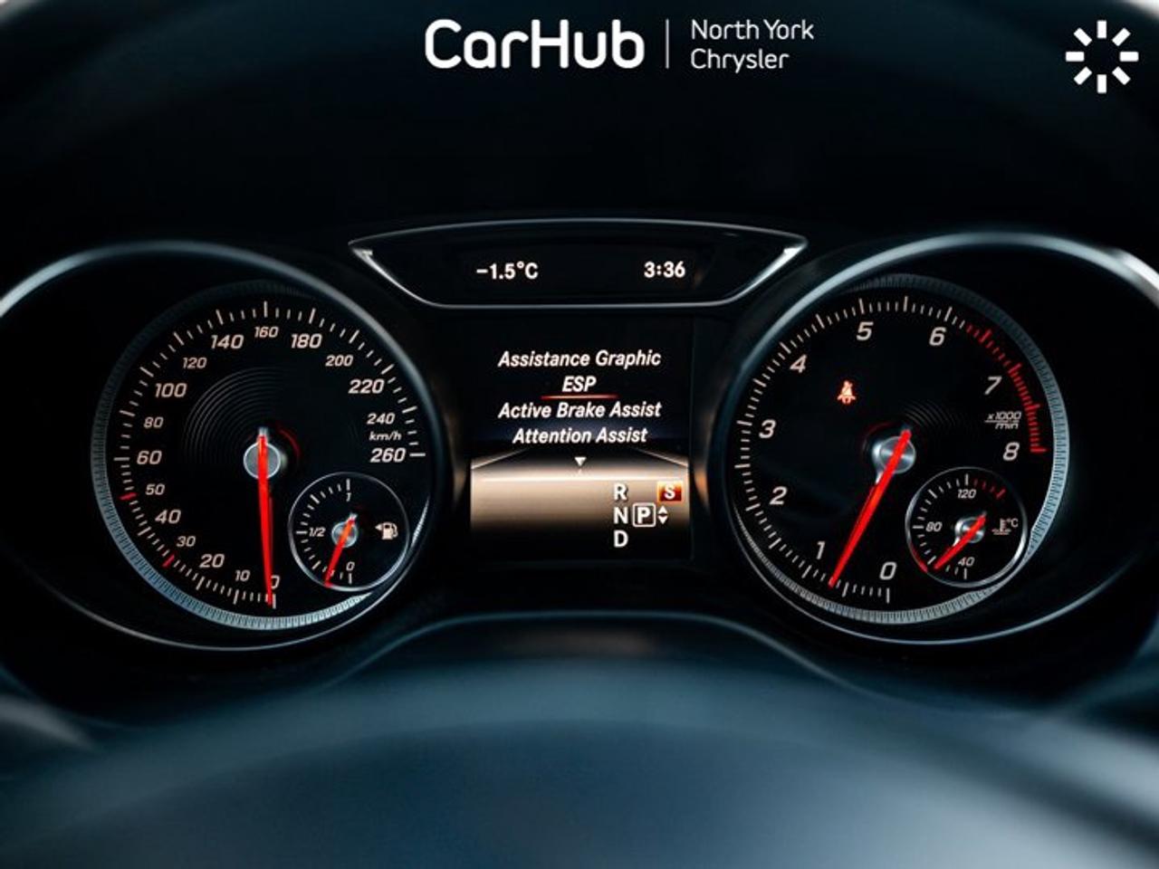 2018 Mercedes-Benz CLA-Class 250 Sunroof Blind Spot Assist Active Brake Assist Navi Heated Seats Photo