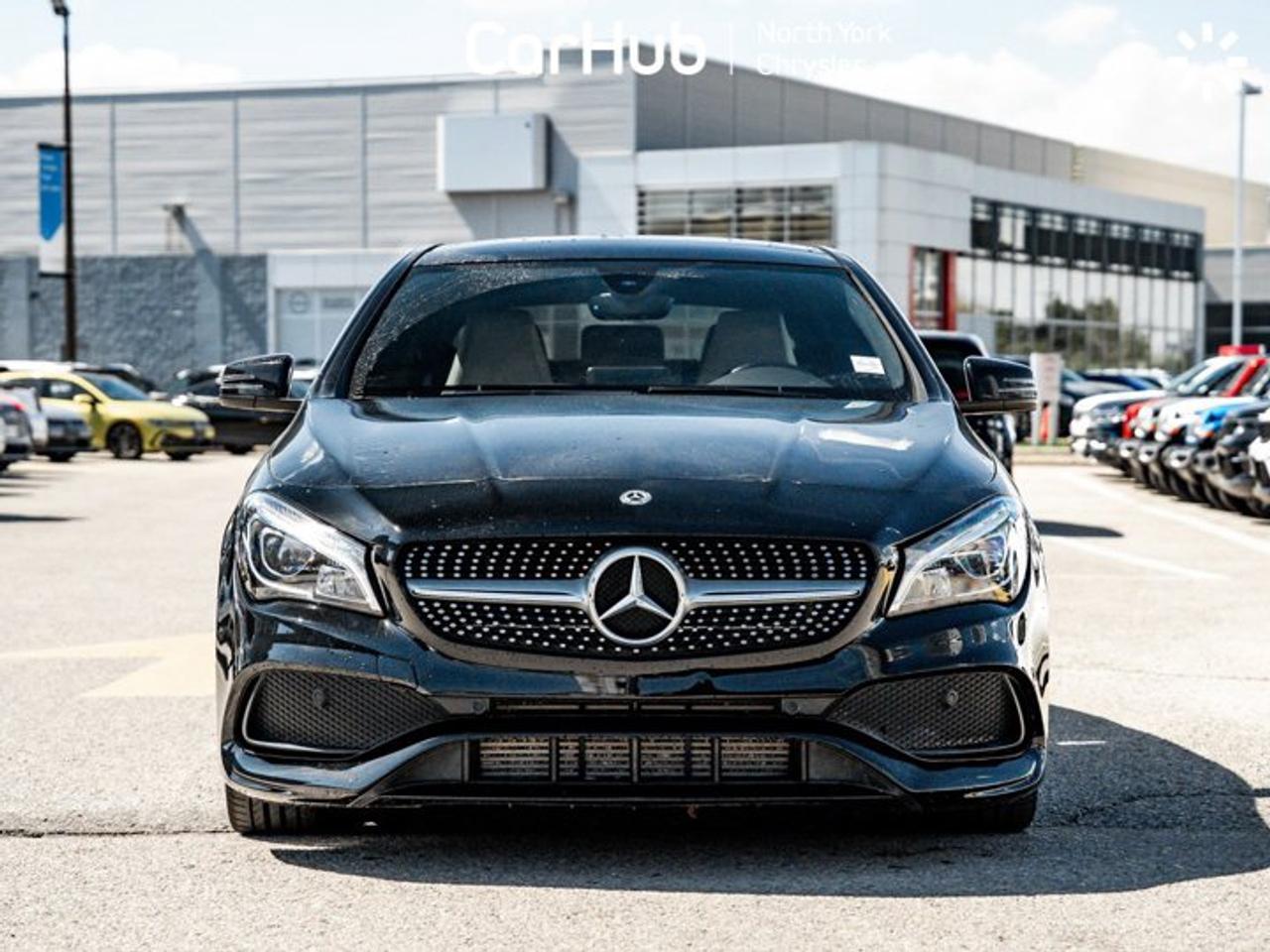 2018 Mercedes-Benz CLA-Class 250 Sunroof Blind Spot Assist Active Brake Assist Navi Heated Seats Photo