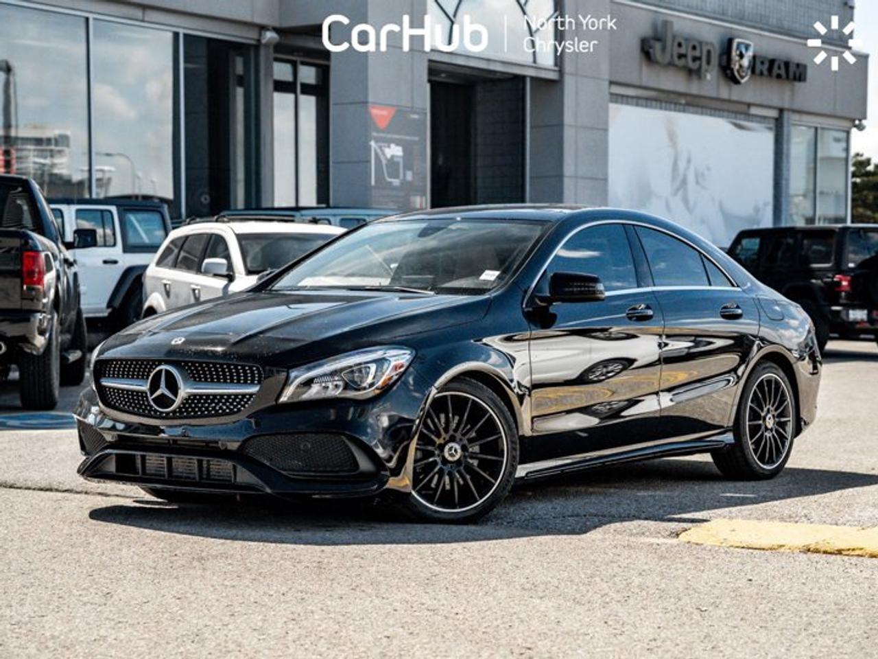 2018 Mercedes-Benz CLA-Class 250 Sunroof Blind Spot Assist Active Brake Assist Navi Heated Seats Photo