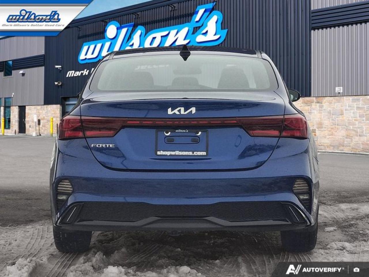 2022 Kia Forte EX | Heated Wheel + Seats | BSM | CarPlay + Android | Rear Camera | Alloy Wheels and More ! Photo