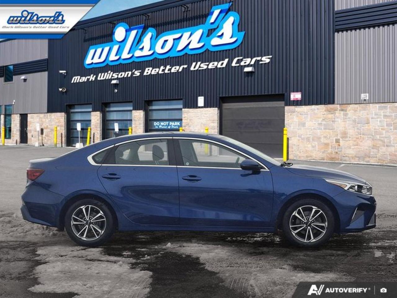2022 Kia Forte EX | Heated Wheel + Seats | BSM | CarPlay + Android | Rear Camera | Alloy Wheels and More ! Photo