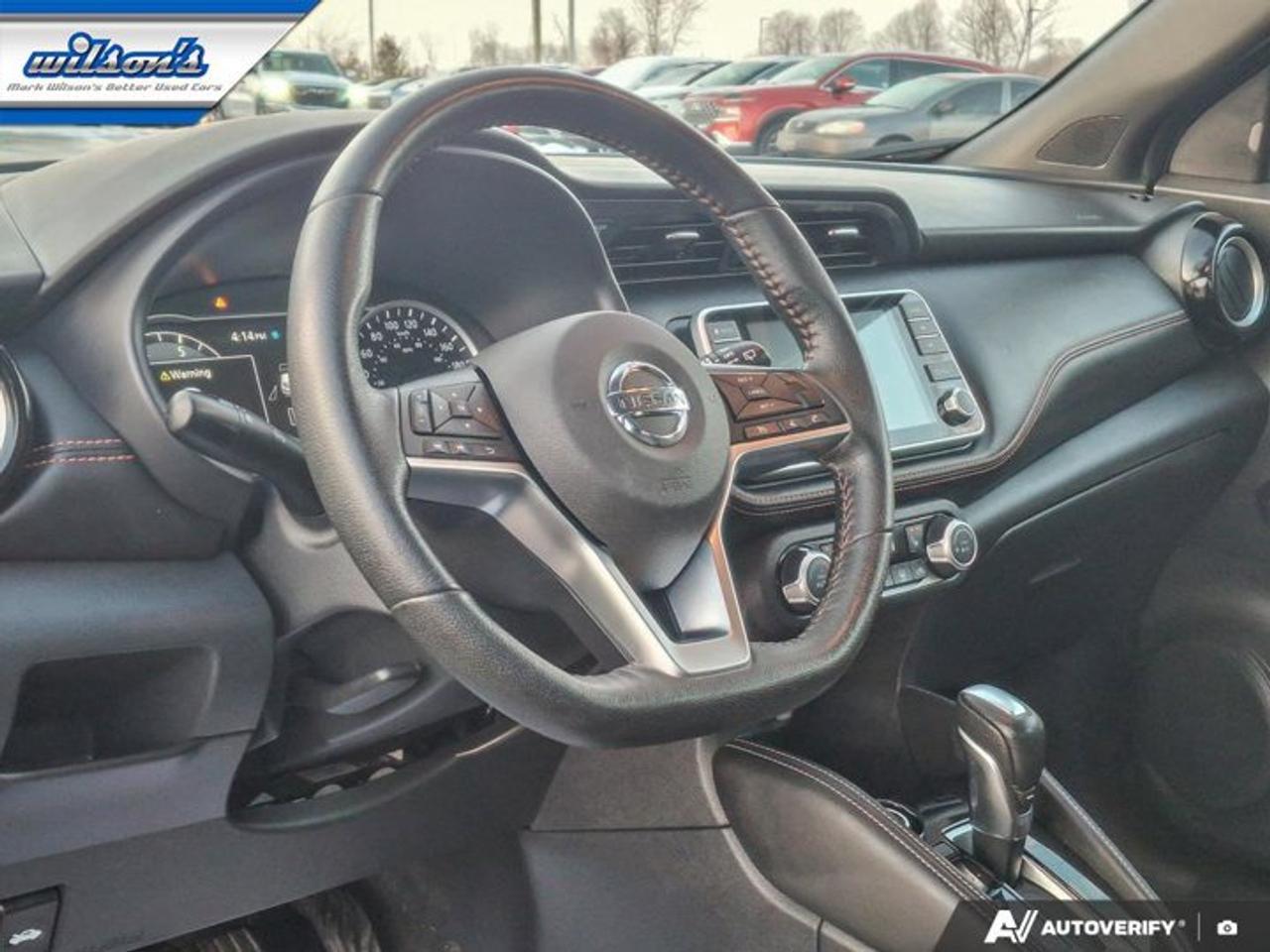 2019 Nissan Kicks SR | Leather | Heated Seats | Remote Start | Bose Audio | CarPlay + Android | Keyless Entry & More ! Photo