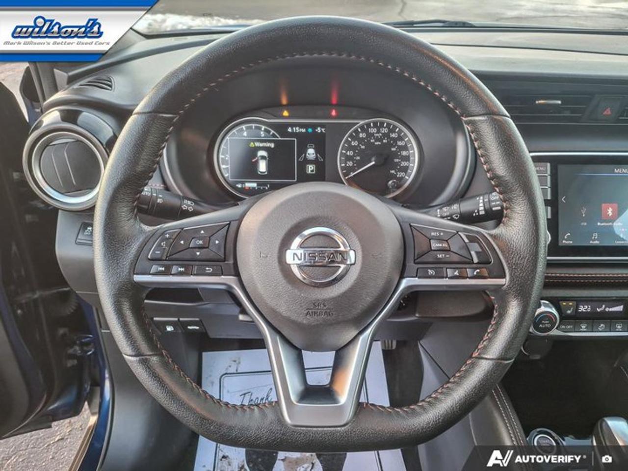 2019 Nissan Kicks SR | Leather | Heated Seats | Remote Start | Bose Audio | CarPlay + Android | Keyless Entry & More ! Photo