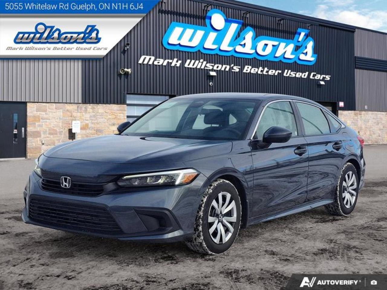 2022 Honda Civic Sedan LX | Adaptive Cruise | Heated Seats | CarPlay + Android | Remote Start | Rear Camera | and More ! Photo