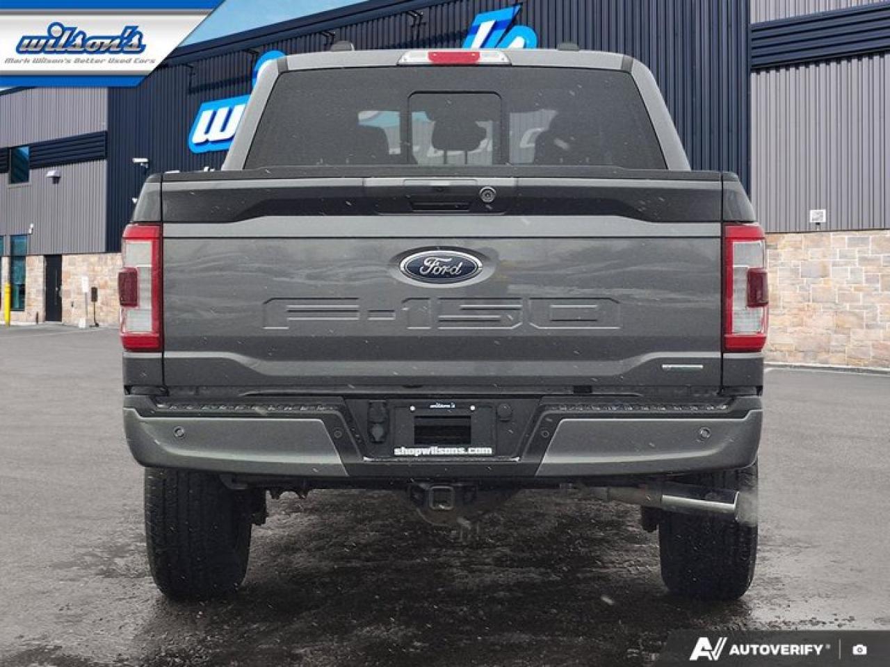 2021 Ford F-150 Lariat 4x4 | Leather | Heated and Cooled Seats | Remote Start | Moonroof | Trailer Tow | FX4 & More! Photo3
