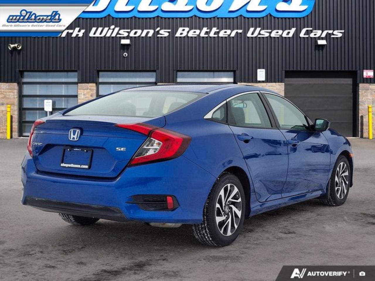 2018 Honda Civic Sedan SE | Heated  Seats | Adaptive Cruise | CarPlay + Android | Rear Cam Photo4