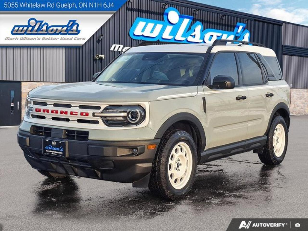 2024 Ford Bronco Sport Heritage 4WD | Sunroof | Adaptive Cruise | Power Seat | Heated Seats | Remote Start | and More ! Photo0