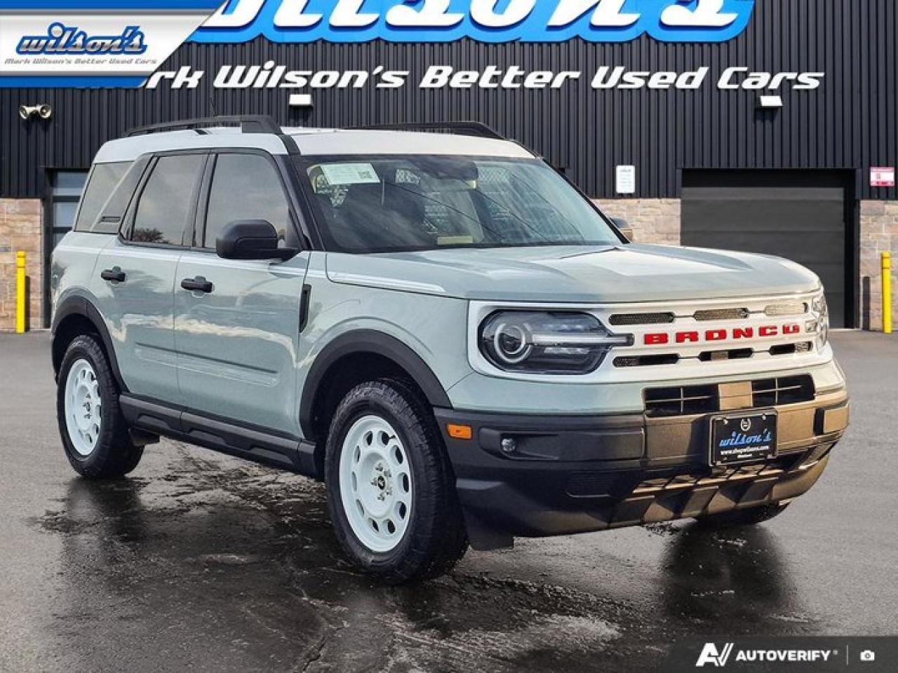 2024 Ford Bronco Sport Heritage 4WD | Sunroof | Adaptive Cruise | Power Seat | Heated Seats | Remote Start | and More ! Photo