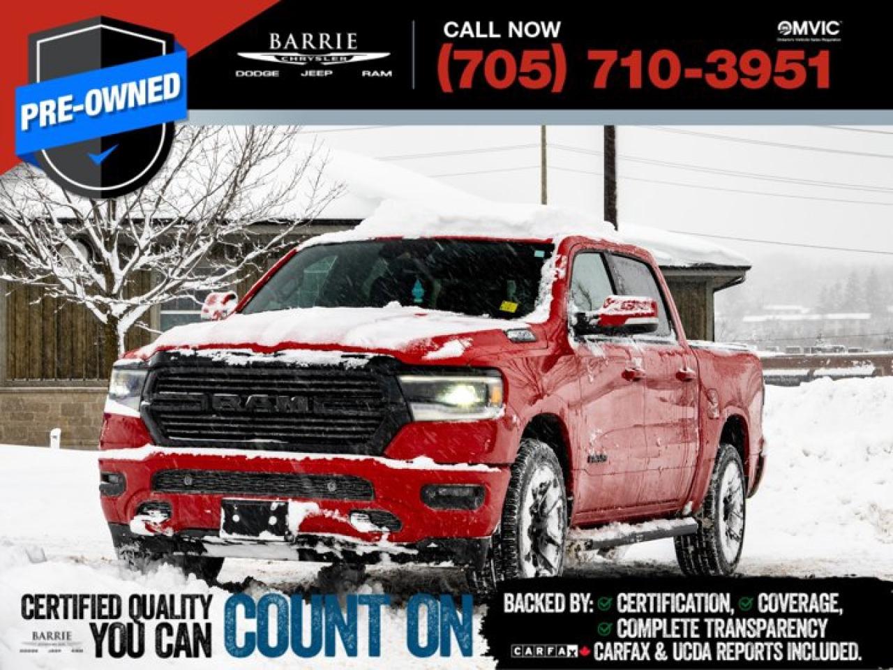 Used 2022 RAM 1500 SPORT for sale in Barrie, ON