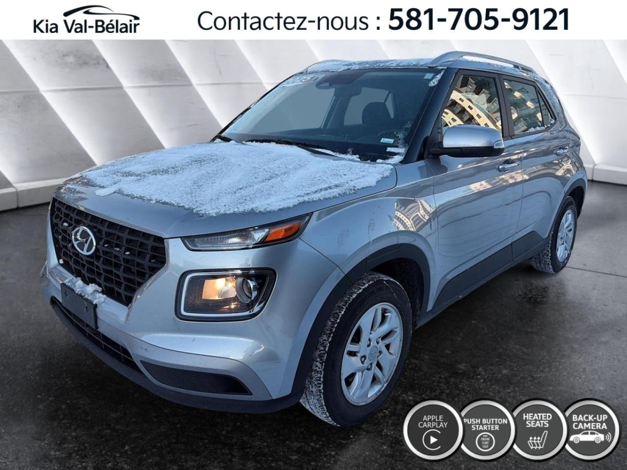 Used 2025 Hyundai Venue PREFERRED *CRUISE *CAMÉRA *CARPLAY *SIÈGES/VOLANT CHAUFF for sale in Québec, QC