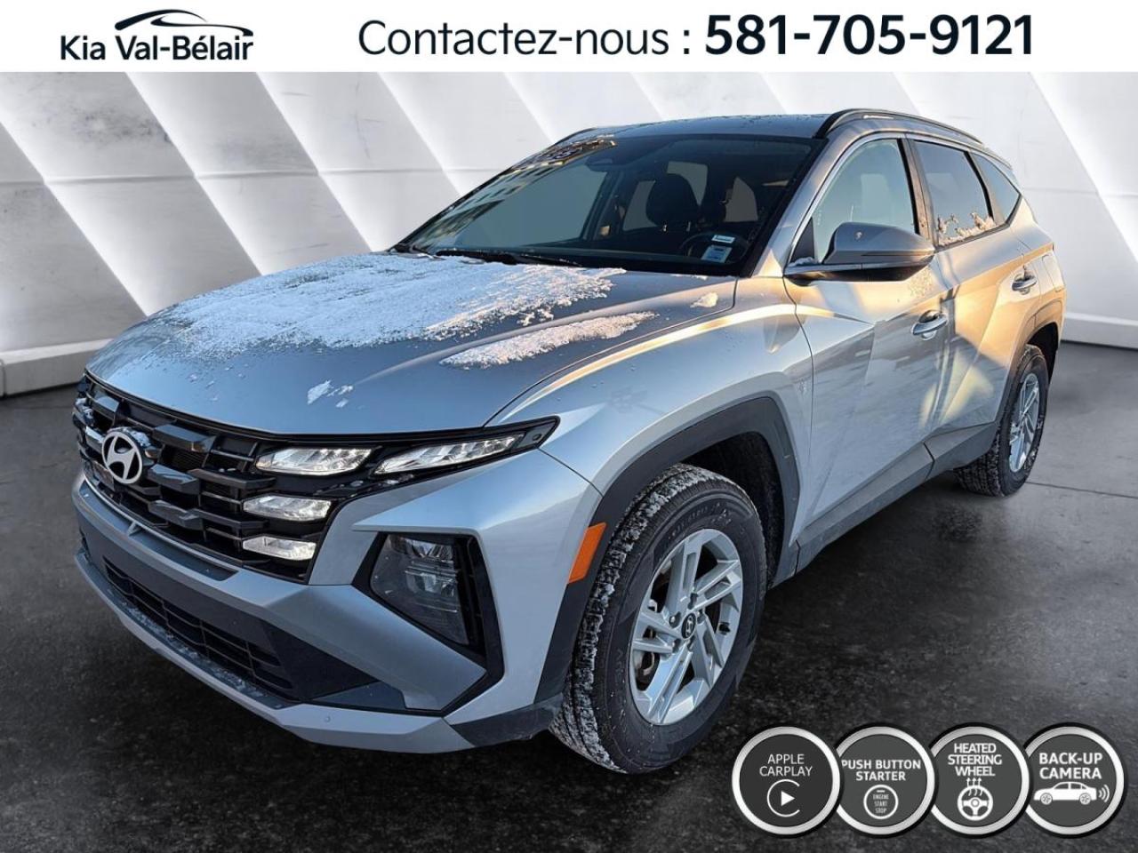 Used 2025 Hyundai Tucson PREFERRED *AWD *CAMÉRA *CARPLAY *SIÈGES/VOLANT CHAUFF for sale in Québec, QC