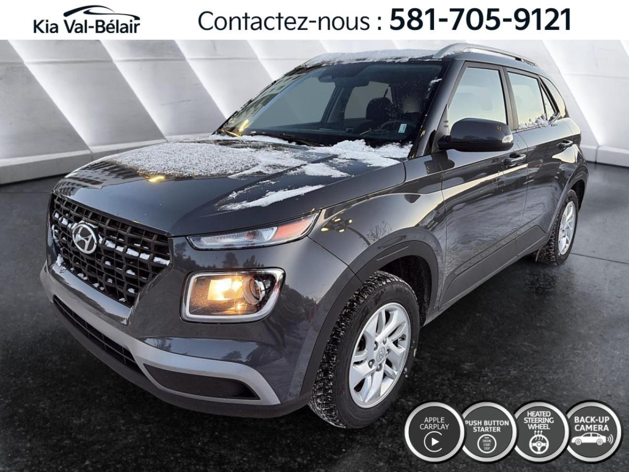 Used 2025 Hyundai Venue PREFERRED *CRUISE *CAMÉRA *CARPLAY *SIÈGES/VOLANT CHAUFF for sale in Québec, QC