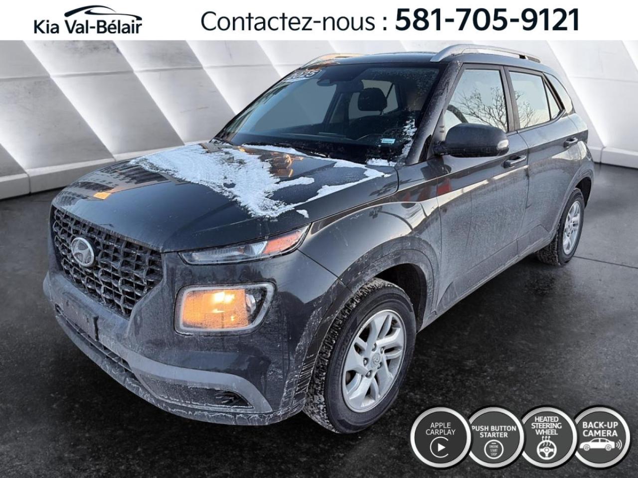 Used 2025 Hyundai Venue PREFERRED *CRUISE *CAMÉRA *CARPLAY *SIÈGES/VOLANT CHAUFF for sale in Québec, QC