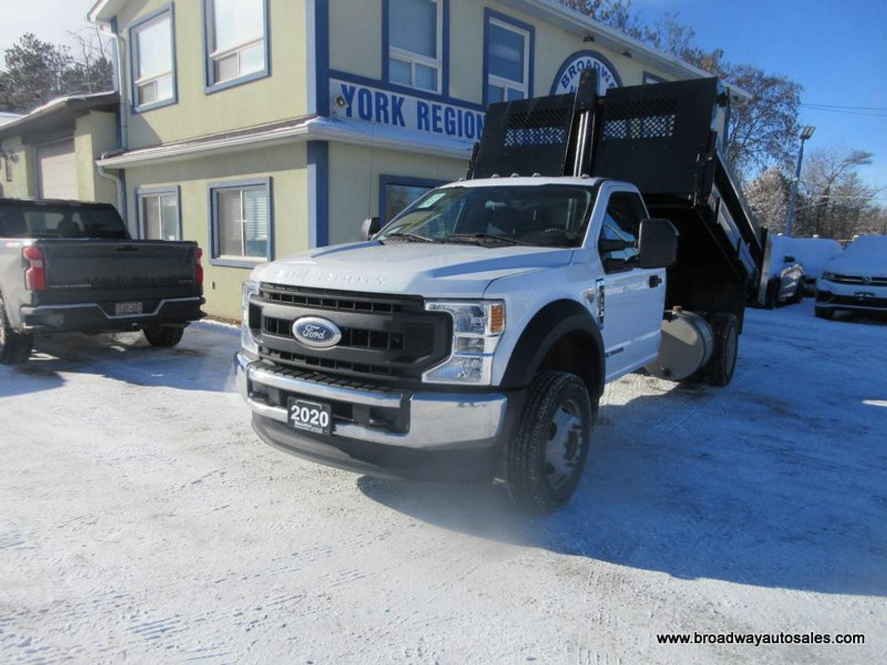 2020 Ford F-550 WORK READY XL-PACKAGE 3 PASSENGER 6.7L - POWER STROKE DIESEL.. 4X4.. REGULAR-CAB.. HYDRAULIC-DUMP-BOX.. TRAILER BRAKE.. Photo2
