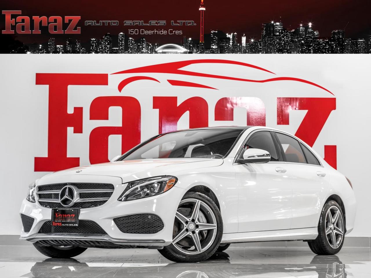 2015 Mercedes-Benz C 300 C 300|AMG PKG|BLINDSPOT|NAVI|REAR CAM|PANO|ACCIDENT FREE Photo