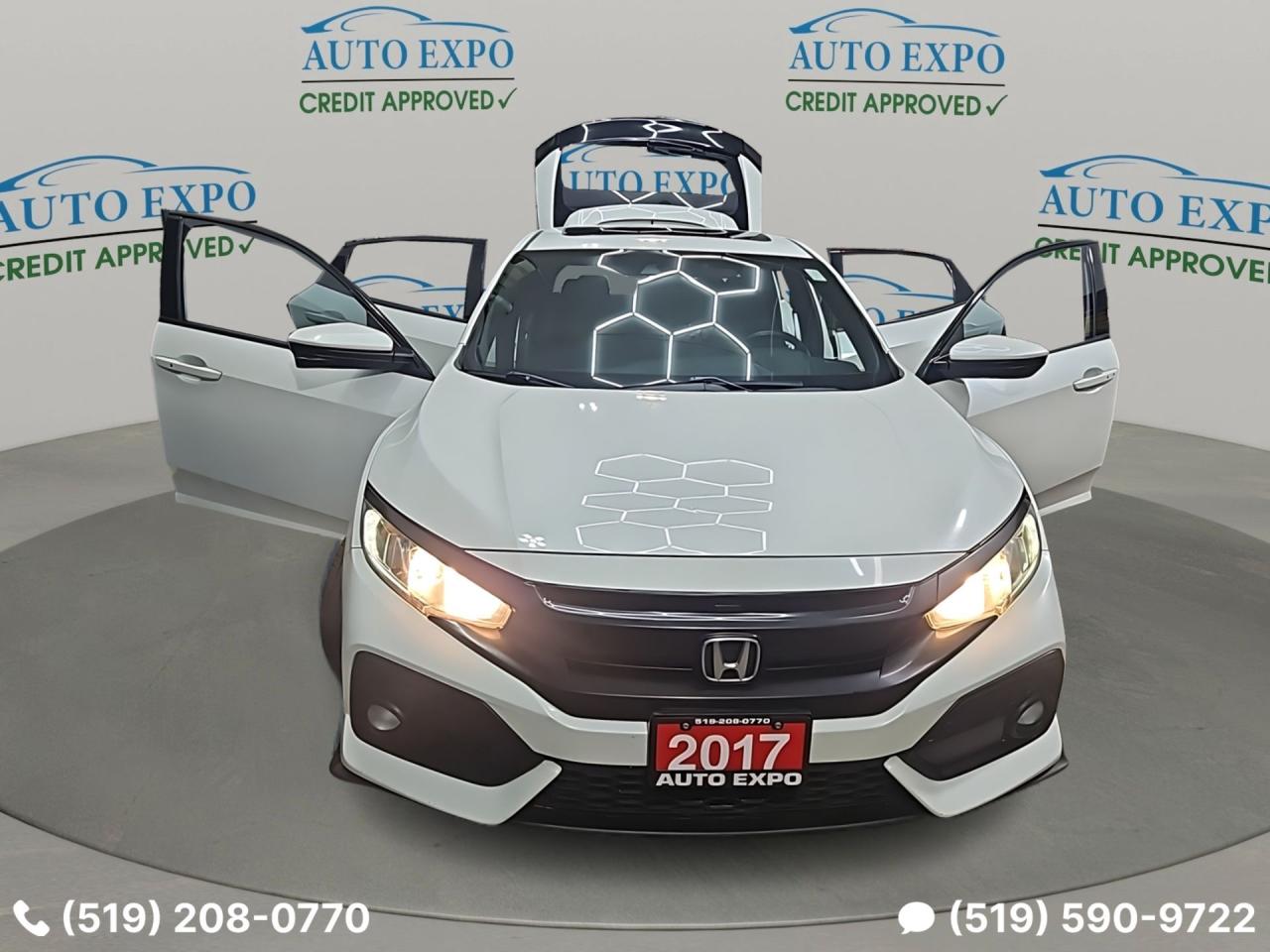 2017 Honda Civic Sport,One Owner,Certified,Sunroof,Winter tires,Fog